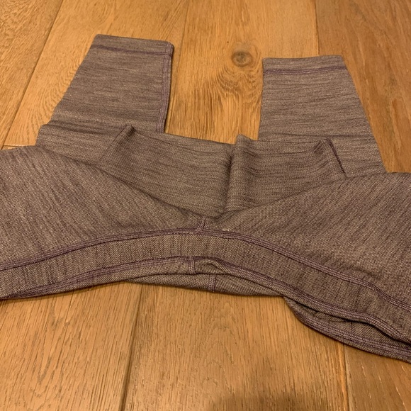 Lululemon Align Pant 25” Herringbone heathered black size 2 - Picture 5 of 7